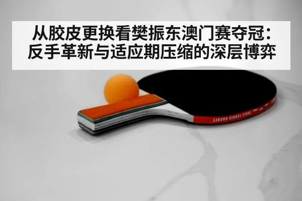 从胶皮更换看樊振东澳门赛夺冠：反手革新与适应期压缩的深层博弈