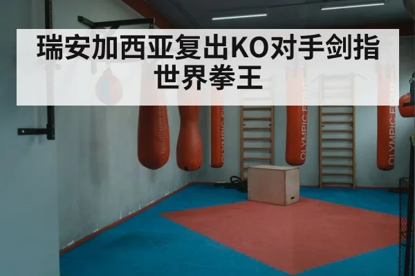 瑞安加西亚复出KO对手剑指世界拳王